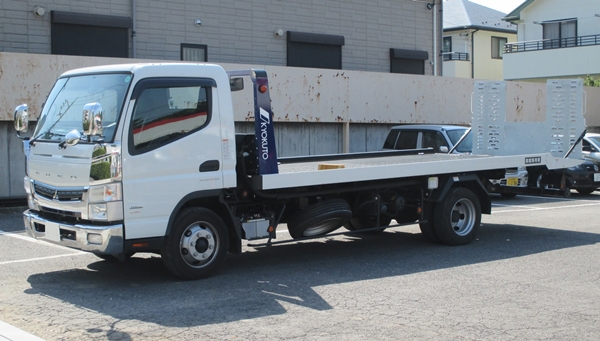 三菱ふそう キャンター 積載車 ナイスレンタカー 茨城県つくば市 ひたちなか市 水戸市 日立市