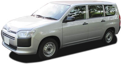 トヨタ サクシードバン｜ナイスレンタカー｜茨城県つくば市