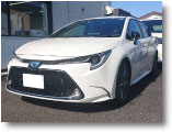 TOYOTA　COROLLA TOURING HYBRID全体