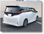 TOYOTA ALPHARDバック