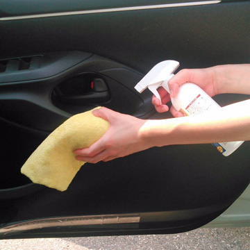 車両除菌の実施